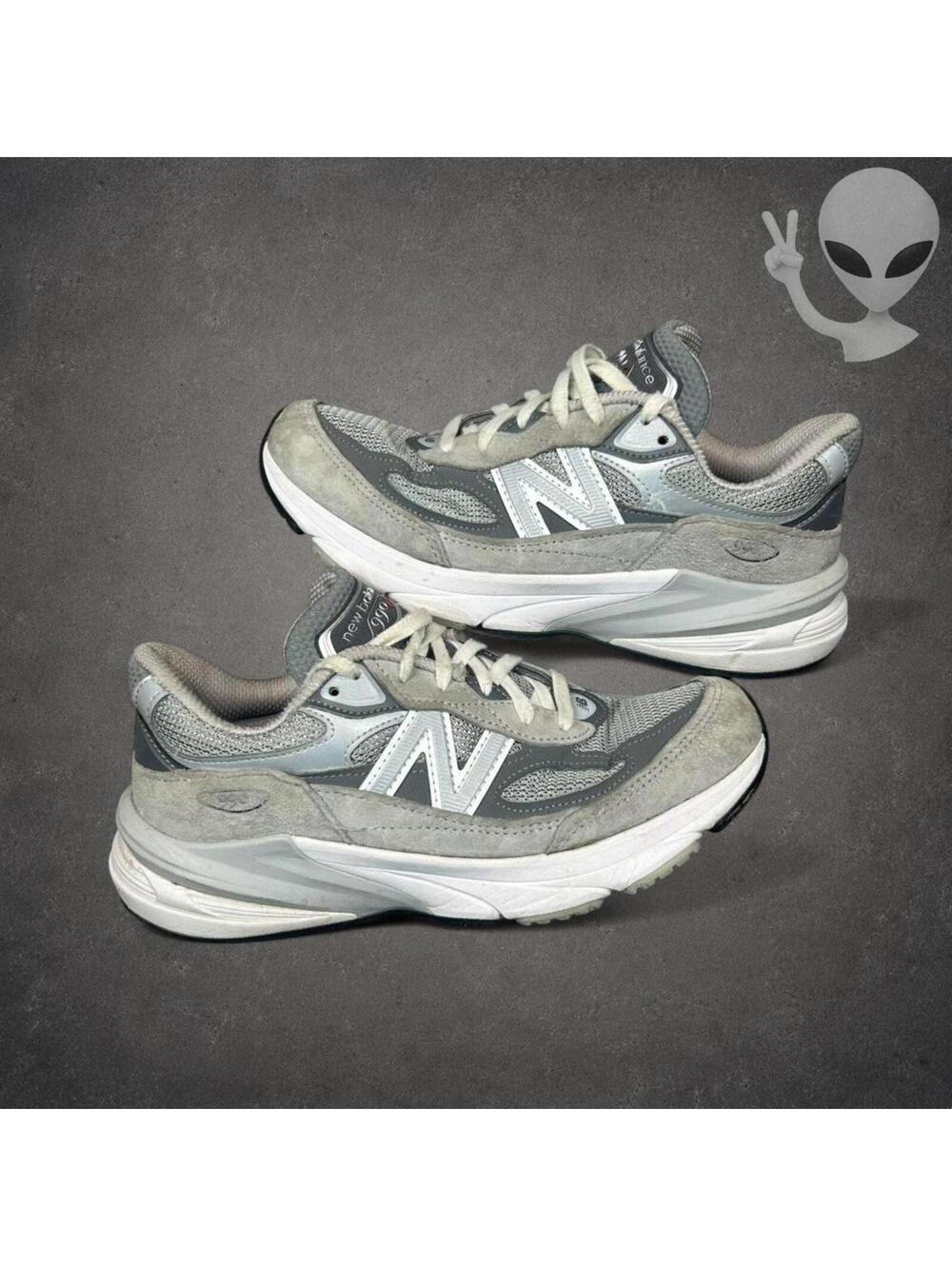 New Balance 990v6 Made in USA Grey Castlerock Women's Size 7.5 W990GL6